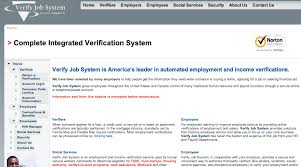 Many landlords and financial institutions require you to have an employment verification letter before they will allow you to successfully rent or buy a home. Vjsus Com Verify Job System Visit Vjsus Com