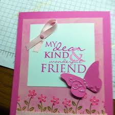 Shop jewelry making supplies like beads, findings, string materials etc. Birthday Card I Made For My Best Friend Homemade Cards Card Making Designs Card Making