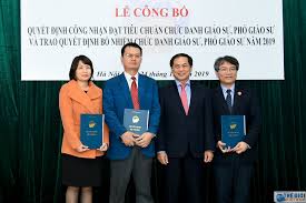 Nếu không trúng tuyển phương thức 1 có thể đăng ký xét tuyển theo phương thức 2. Há»c Viá»‡n Ngoáº¡i Giao Trao Quyáº¿t Ä'á»‹nh Bá»• Nhiá»‡m Chá»©c Danh Giao SÆ° Pho Giao SÆ° NÄƒm 2019