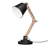 Tomons Swing Arm Desk Lamp Natural Wood Table Lamp Reading Lights Work Lamp Desk Lamp Scandinavian Desk Lamp Table Lamp Wood