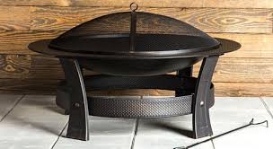 Its decorative base cleverly conceals a propane tank (not included) and control panel, making it an attractive centerpiece for your outdoor living space. Shop Garden Treasures 35 In W Black High Temperature Painted Steel Wood Burning Fire Pit At Lowes Com Home Wood Burning Fire Pit Wood Burning Fires Woo