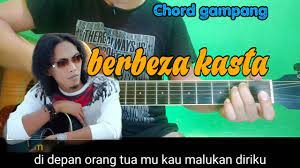 Berbeza Kasta Thomas Arya Chord Gampang Youtube