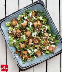 Salade Cesar Vegan En 2020 Cuisine Alimentation Recettes Veganes
