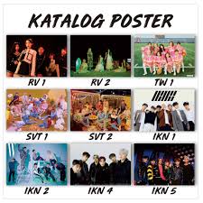 How much money do twice, itzy, aespa & more make a year? Kpop Bts Exo Twice Red Velvet Nct Seventeen Ikon Gfriend Twice Itzy Poster Shopee Malaysia