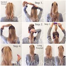 How to make adorable hairstyles with scarf. Hair Inspo How To Make Your Ponytail Longer Without Extensions Hair Styles Long Hair Tips Hair Lengths