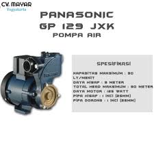 Harga mesin pompa air pendorong booster pump 125 watt panasonic ga 125 fak. Mesin Pompa Panasonic Gp 129 Jxk Terbaru Juli 2021 Harga Murah Kualitas Terjamin Blibli