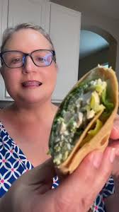 High Protein Chicken Salad Wrap I use BFree high protein wraps now called  tortillas. #highprotein #highproteinmeals #highproteinrecipes  #highproteinlunch