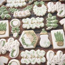 Pin On Baby Shower Cookies