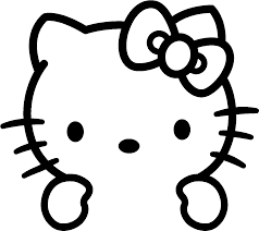 An a4 110 pages coloring book for kids to enjoy. Download Png Love Hello Kitty Coloring Pages Png Image With No Background Pngkey Com