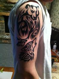 Check spelling or type a new query. Pin By Chickadeethree On My Tattoos Tribal Wolf Tattoo Tattoos Tribal Tattoos