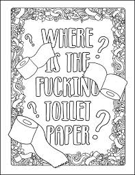 Pin On Free Printable Swear Word Adult Coloring Pages