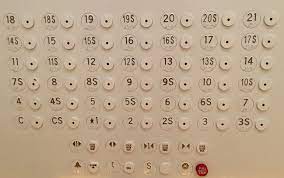 Complicated Elevator Buttons At Innside Nyc Took It Myself Elevator Buttons Restaurant Bar Photo Wall