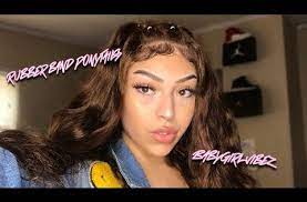 Super Easy Back To School Rubber Band Hairstyle Amore W Raelyn Hairstyles Journal Rubber Band Hairstyles Baddie Hairstyles Mexican Hairstyles