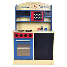 durable wooden kitchen pretend play