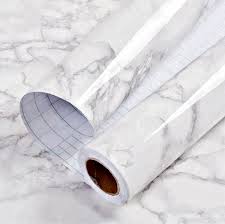 8% coupon applied at checkout. White Marble Commercial Grade Contact Paper Self Adhesive Removable 24 X 16 Ft Walmart Com Walmart Com
