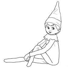 Female elf coloring pages for adults. 30 Free Printable Elf On The Shelf Coloring Pages