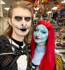 Today Erik & Karli are dressed as Jack & Sally! Stacey, Lisa, & Vance are  joining them as Lock, Shock & Barrel! 💀🎃 OCTOBER CONTEST: Our store  managers Erik & Karli will