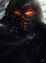 Dark Mask Shadow Fall Dark Fantasy Art Futuristic Art