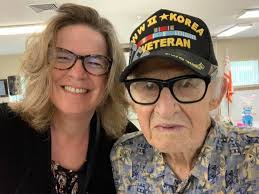 Thank you for your service, Colonel Velmar Davis, in the U.S. Army from  1942 to 1983! You served in Italy during WWII, in Alaska and Germany during  the Korean War, and across