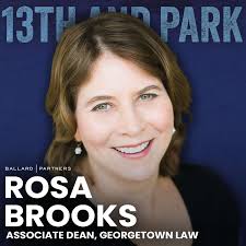 Apple Podcast：《13th & Park》〈"Let's Talk" with Rosa Brooks ⋯〉
