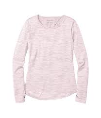Eddie Bauereddie Bauer Resolution Long Sleeve Keyhole Back Crew Lite Pink Women S Clothing Dailymail