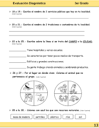 Plan de area educacion etica y valores. Evaluacion Diagnostica 3Âº Y 4Âº Primaria Imagenes Educativas