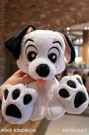 101dalmatians the series lucky gif. Disneyland Downtown Disney World Of Disney 101 Dalmatians Lucky Puppy Big Feet Plush Micechat