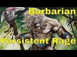Order at your local game store, book stores such as barnes & noble, or online at retailers like amazon. D D 5e Persistent Rage Barbarian Youtube