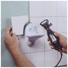 A dremel tool makes cutting tile much easier than it looks. 566 Tile Cutting Kit Dremel Com