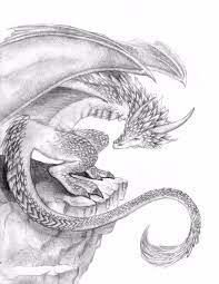 10+ cool dragon drawings for inspiration a dragon is a legendary creature, typically with serpentine or reptilian traits, that features in the myths of many cultures. Top 30 Stunning And Realistic Dragon Drawings Mashtrelo