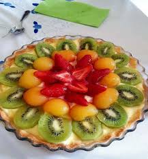 Tarte Avec 3 Fruits Kiwi Abricot Fraise Tarte Maison Recette Tarte Maison Recettes De Cuisine Tarte Aux Kiwis
