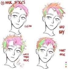 25 Ideas For How To Draw Hair Curly Tutorials Curly Hair Drawing Drawing Male Hair Short Hair Drawing