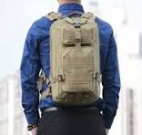 Ransel Militer Taktis Besar Multifungsi Hitam Tahan Air ...