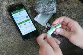 The treasure hunt involves real prizes of your own and cryptocurrency. Geocaching