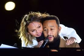 — chrissy teigen (@chrissyteigen) may 12, 2021 and i am so sorry i let you guys down. Chrissy Teigen Appears With John Legend At Democratic Rally