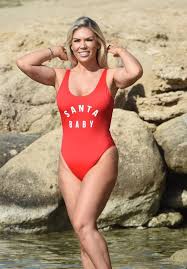 Frankie Essex In Santa Baby Swimsuit In Cape Verde Celebmafia