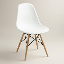 White Molded Evie Chairs Set Of 2 White Chair Unique Chair Chair