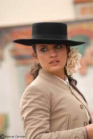 Amazona Caballista Andaluz Riding Habit With Short Jacket Hat And Flower Riding Habit Riding Outfit Spanish Hat