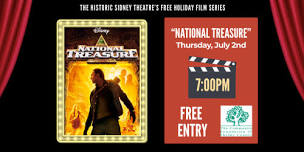 Free Holiday Film Series - 4th Of July - National Treasure