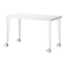 Linnmon Krille Table White 47 1 4x23 5 8 Ikea Ikea Table Legs Ikea Table Ikea