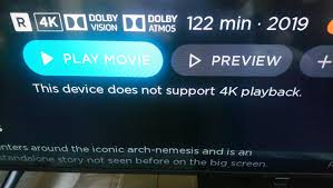 The roku 4 is capable of playing the roku 4 will automatically adapt and deliver optimized picture quality to your tv. 4k Not Supported On Ma Roku App Moviesanywhere