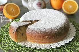 Quadrotti al limone e cioccolato bianco: Pan D Arancio Ricetta Torta Con Arancia Frullata E Cioccolato L Angolo Di Cristy