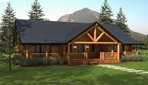 Hickory Spring Log Home Floor Plans Ranch Style Homes Log Home Floor Plans Ranch House Plans