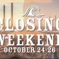 Closing Weekend 2025 event image