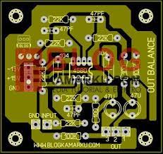 More images for skema input balance transistor » Membuat Rangkaian Pcb Out Balance Audio Rangkaian Elektronik Elektronik Audio