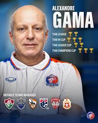 BEMVINDO GAMA 🇧🇷🧡💙 Khlong Toei has a new head coach and oh boy is it a  big one