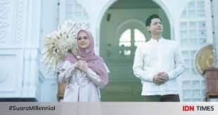 Pre wedding hijab (c) homealiasdecoration.xyz. Bernuansa Islami 10 Prewed Cut Meyriska Roger Di Masjid Ramlie Musofa