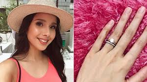 Loose natural diamonds can range. 10 Beautiful Engagement Rings Of Pinoy Celebrities