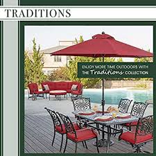 Porch rockers at christmas tree shop. Buy Hanover Traditions 5 Piece Cast Aluminum Outdoor Patio Dining Set 4 Swivel Rocker Chairs And 48 Round Table Brushed Bronze Finish With Blue Cushions Rust Resistant Traddn5pcsw Blu Online In Senegal B07dwj5fmh