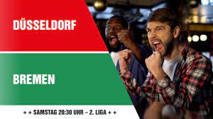 Fortuna düsseldorf is playing against werder bremen in the germany 2. P O3qns4mez9vm